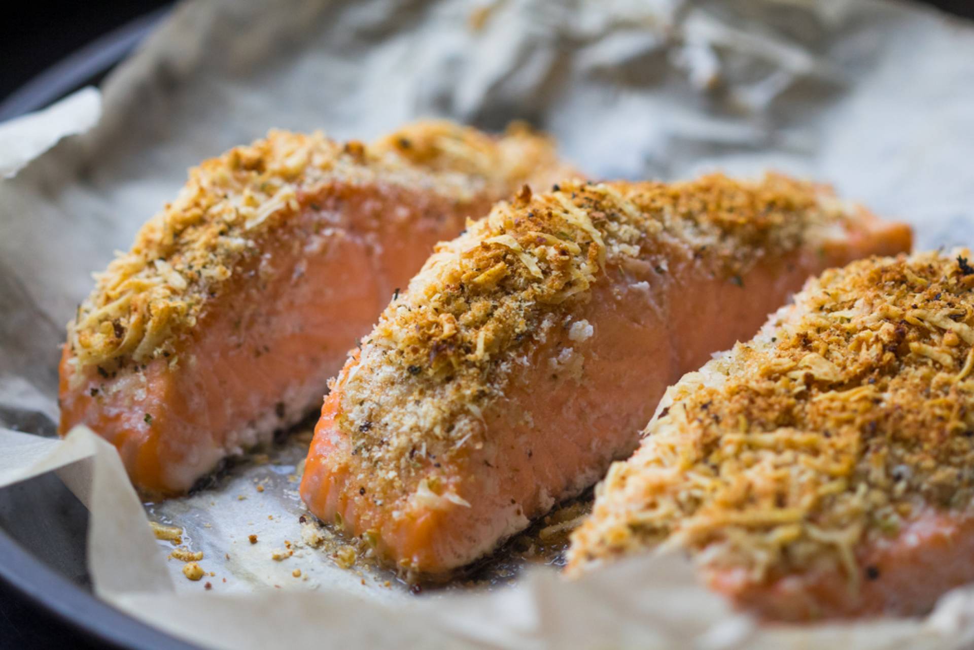 Horseradish Crusted Salmon