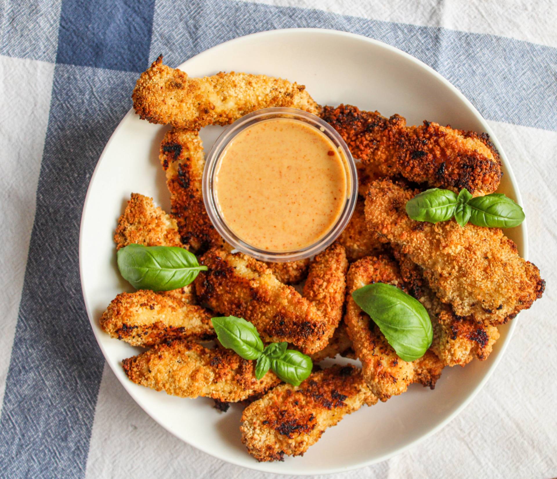 Whole30 Pecan Coconut Crusted Chicken Tenders