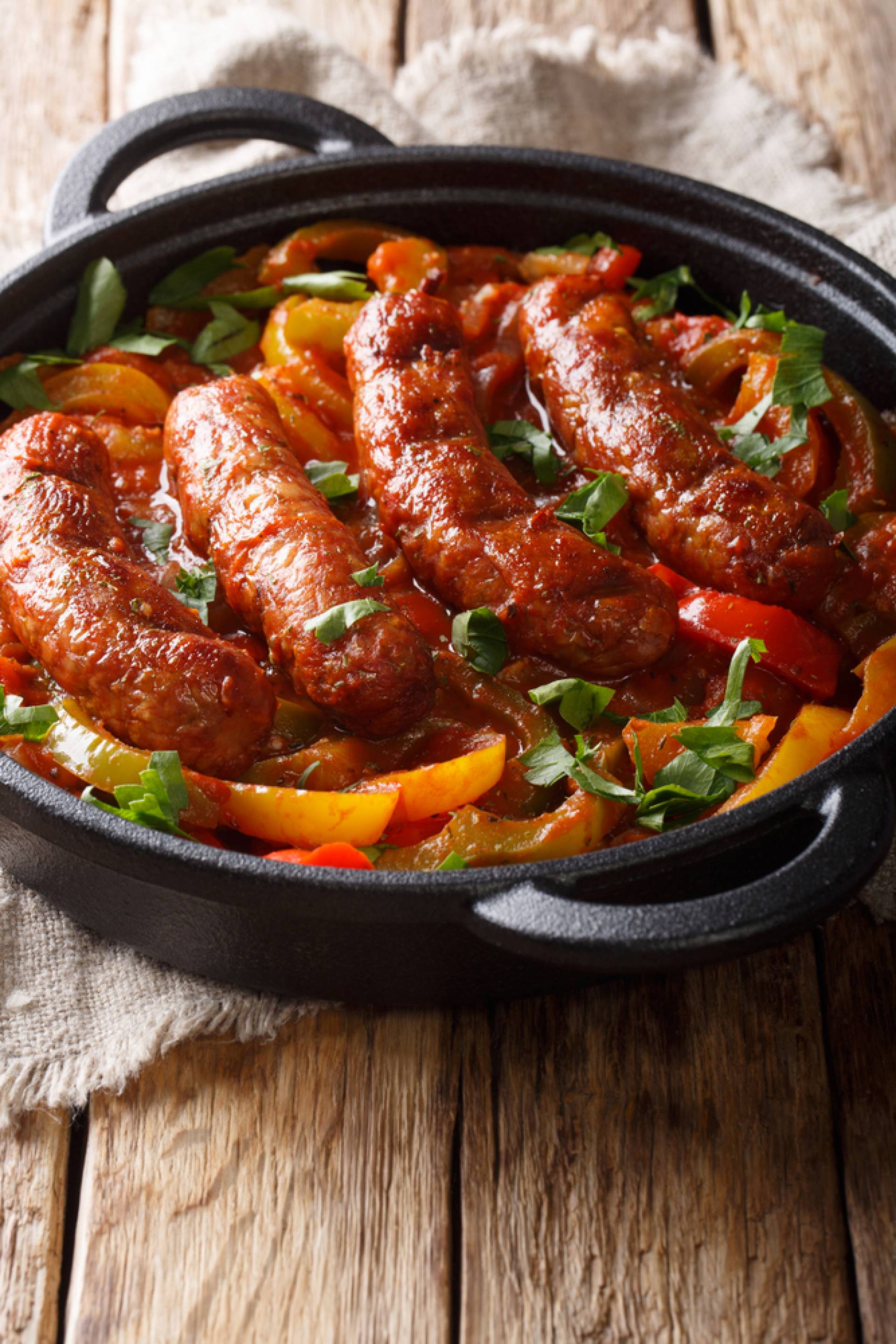 Whole30 Italian Sausage & Peppers