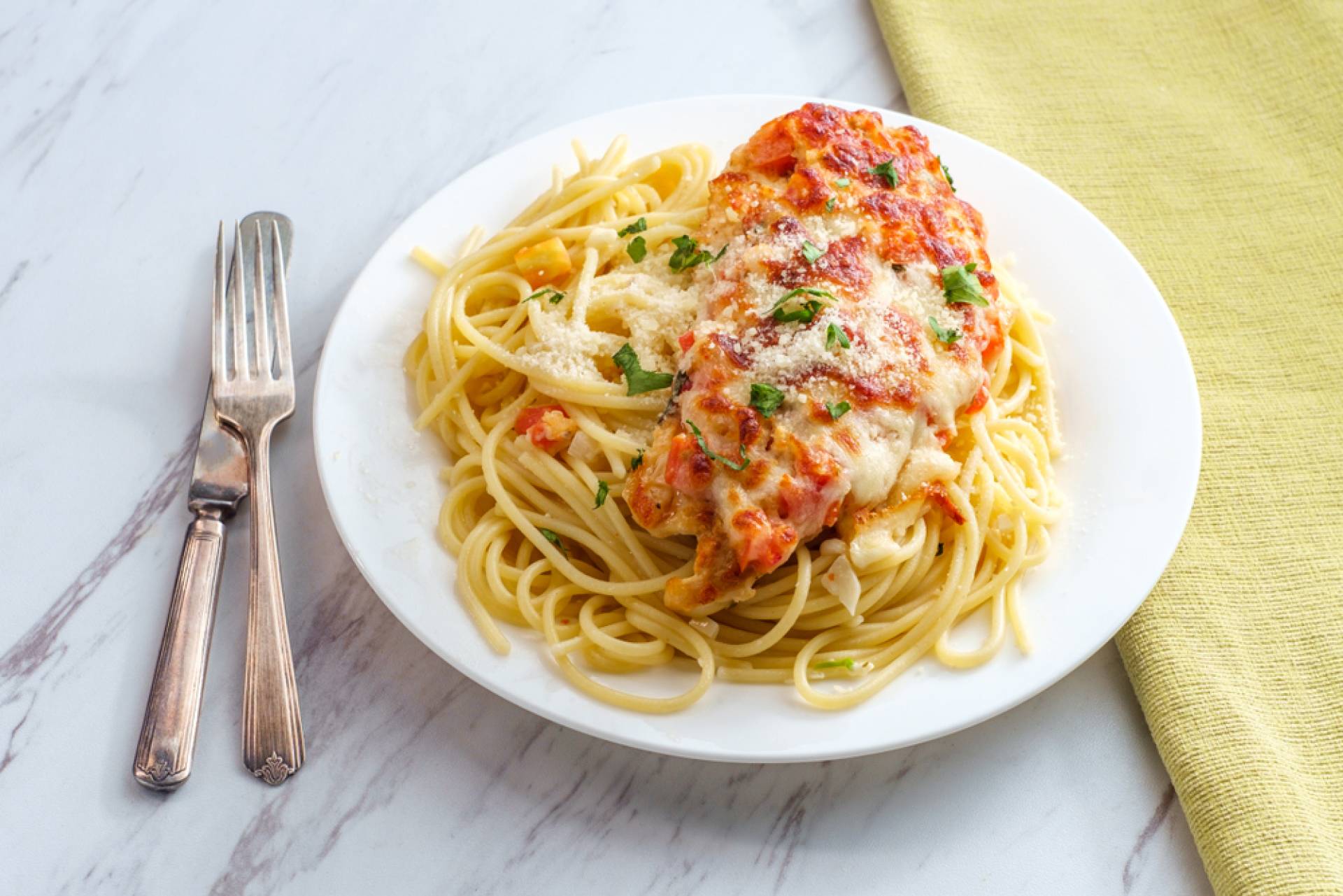 Whole30 Spring Chicken Parmesan