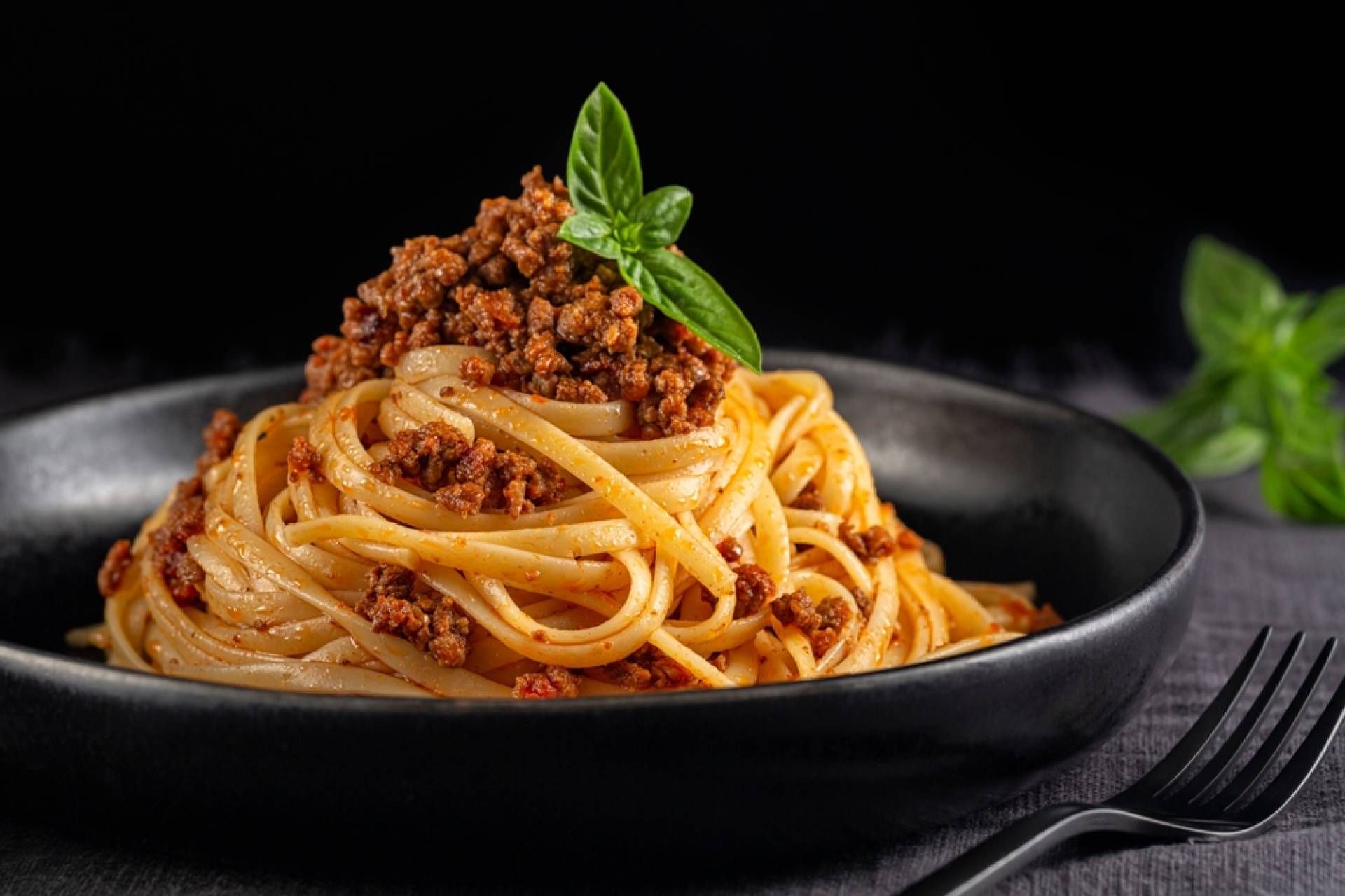 Creamy Bolognese over Spaghetti