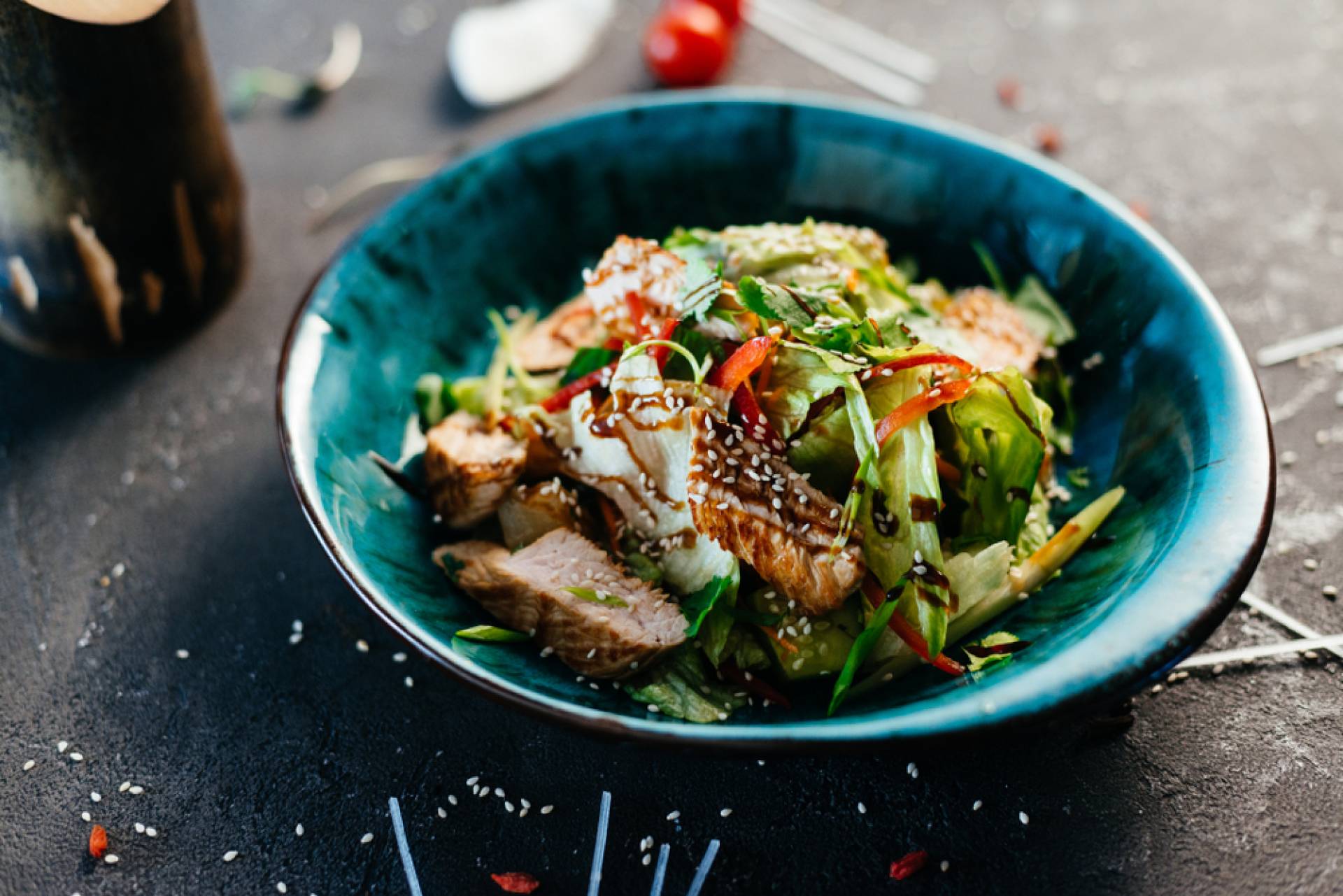 Whole30 Asian Style Chicken Salad
