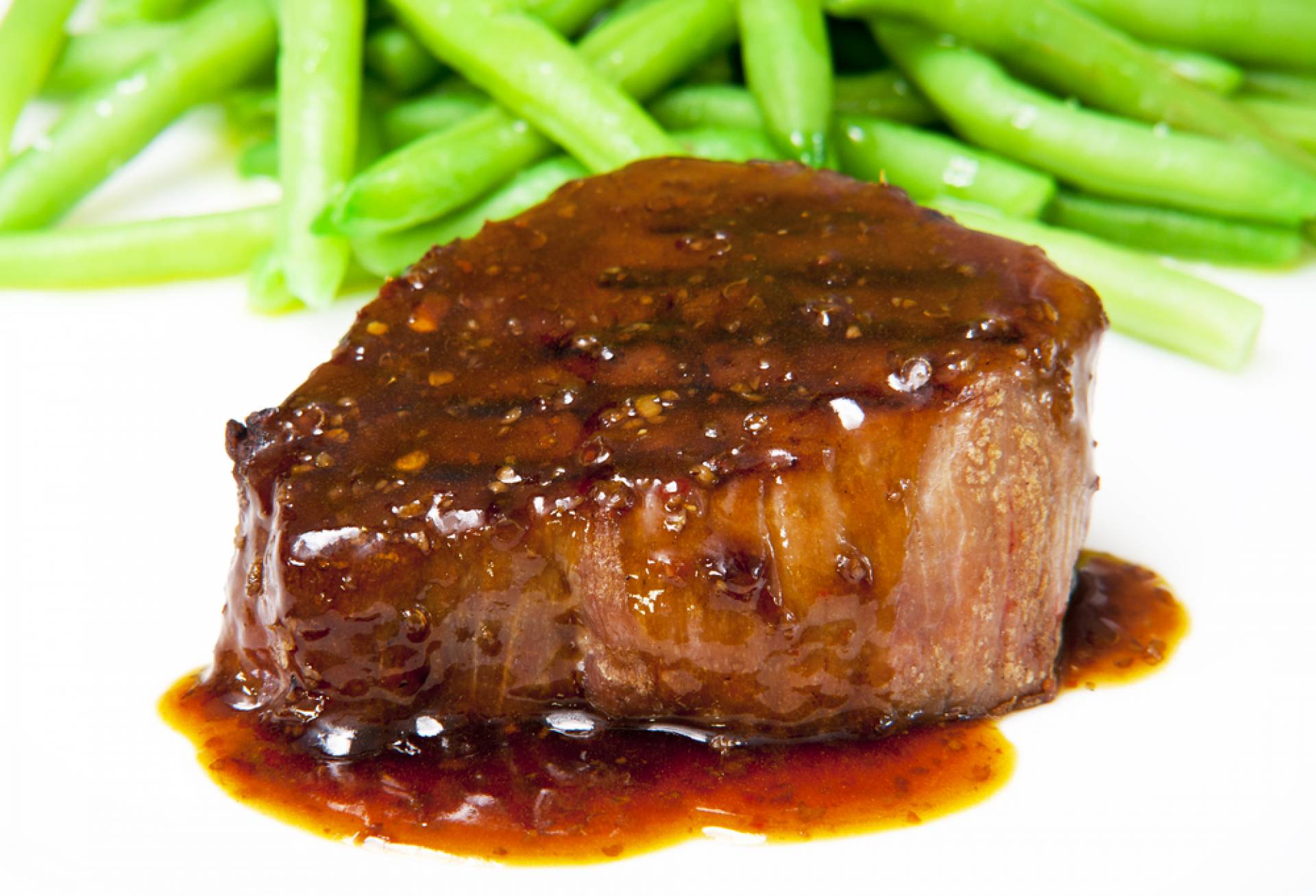Grilled Sirloin with Fig Sauce