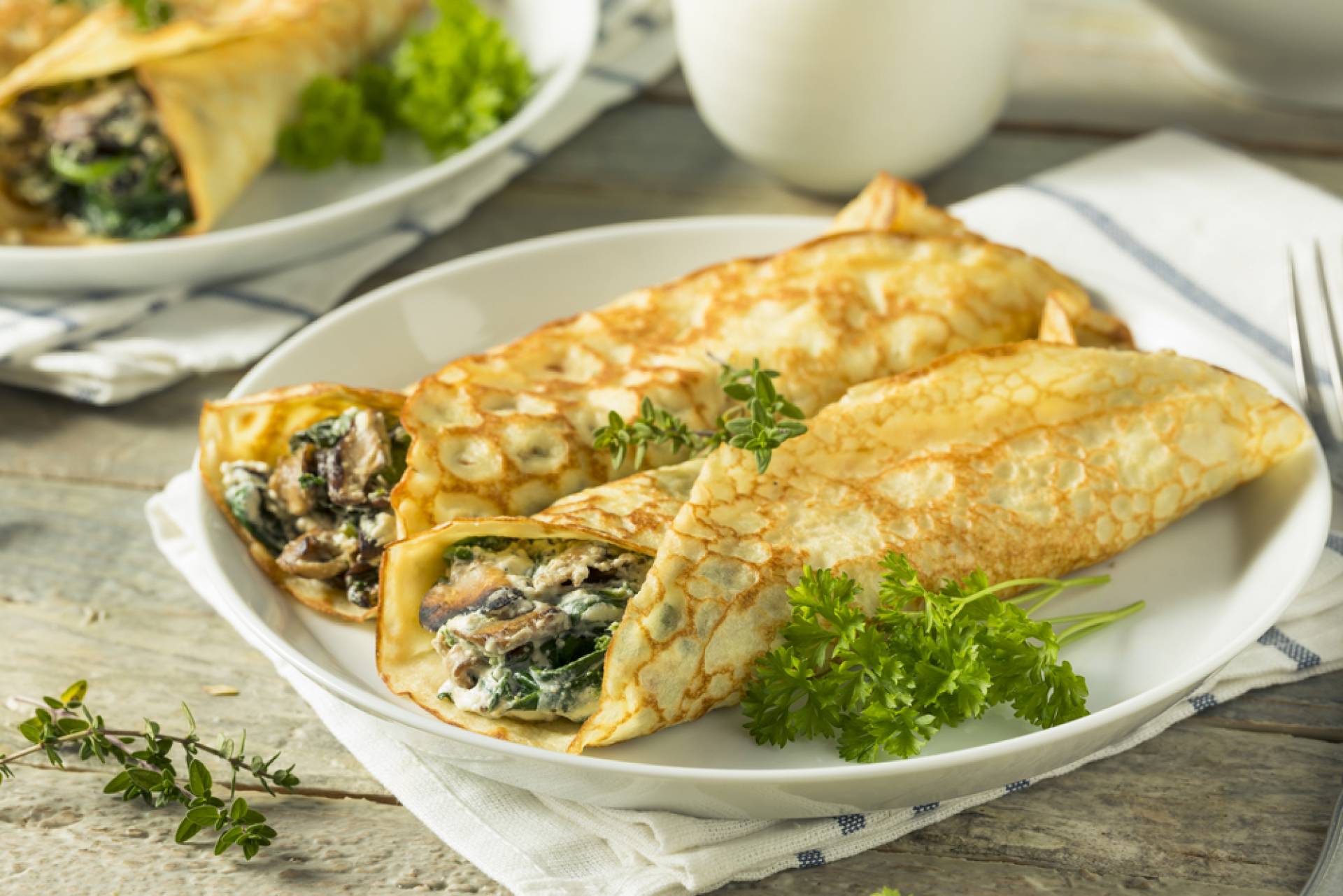 Chicken Crepes