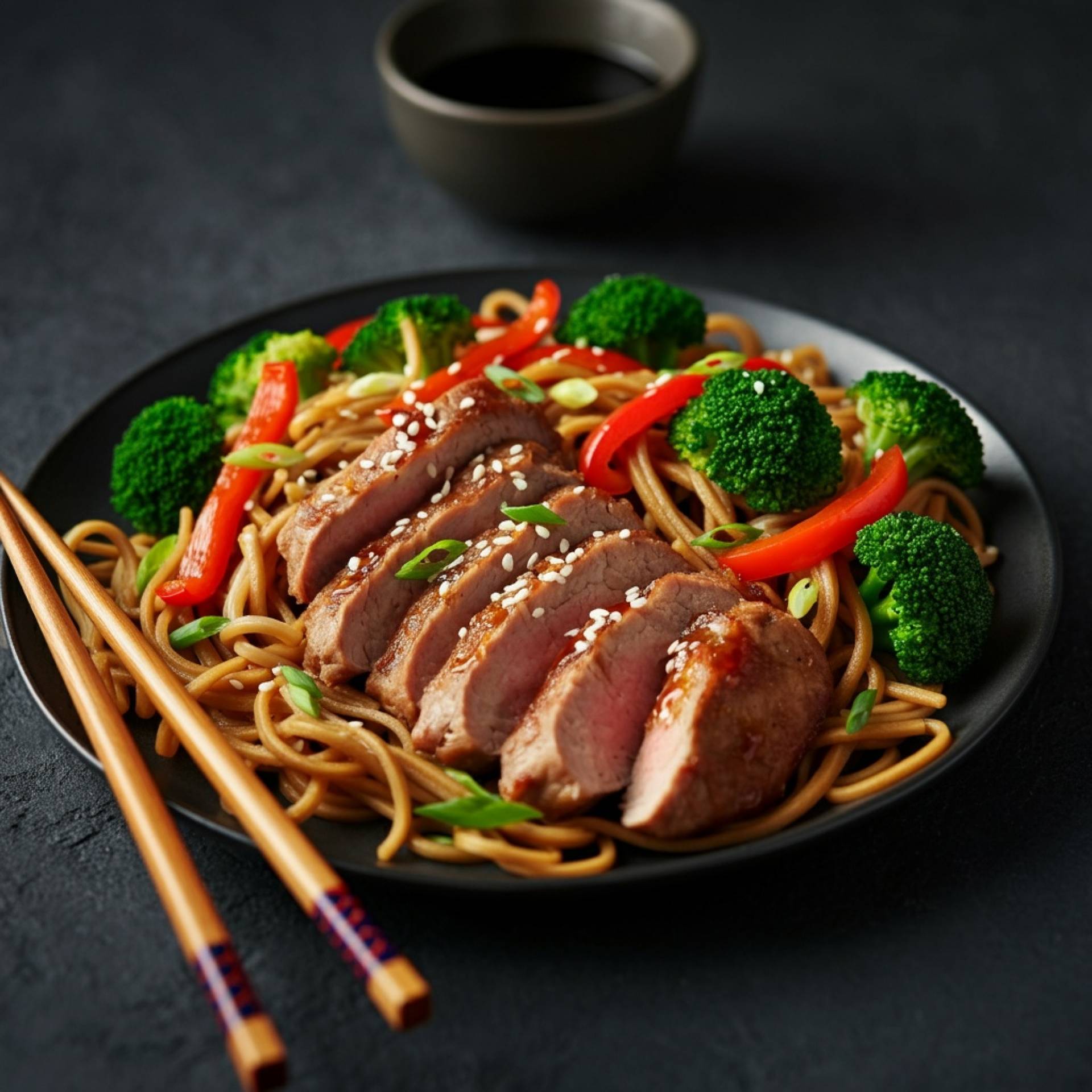 Grilled Teriyaki Pork Tenderloin