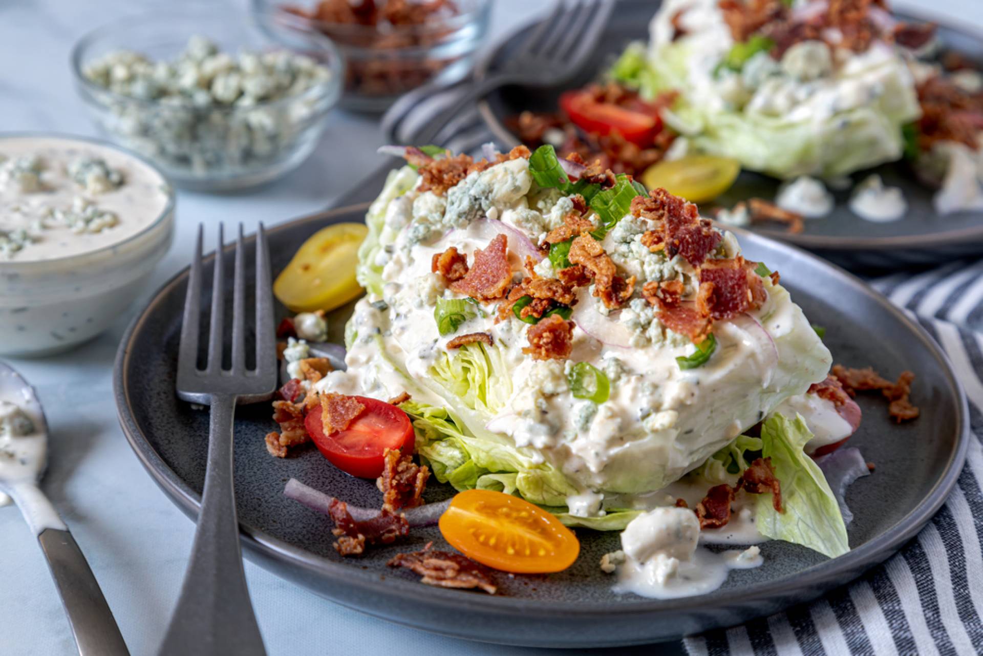 Baby Gem Wedge Salad - Five Eggs