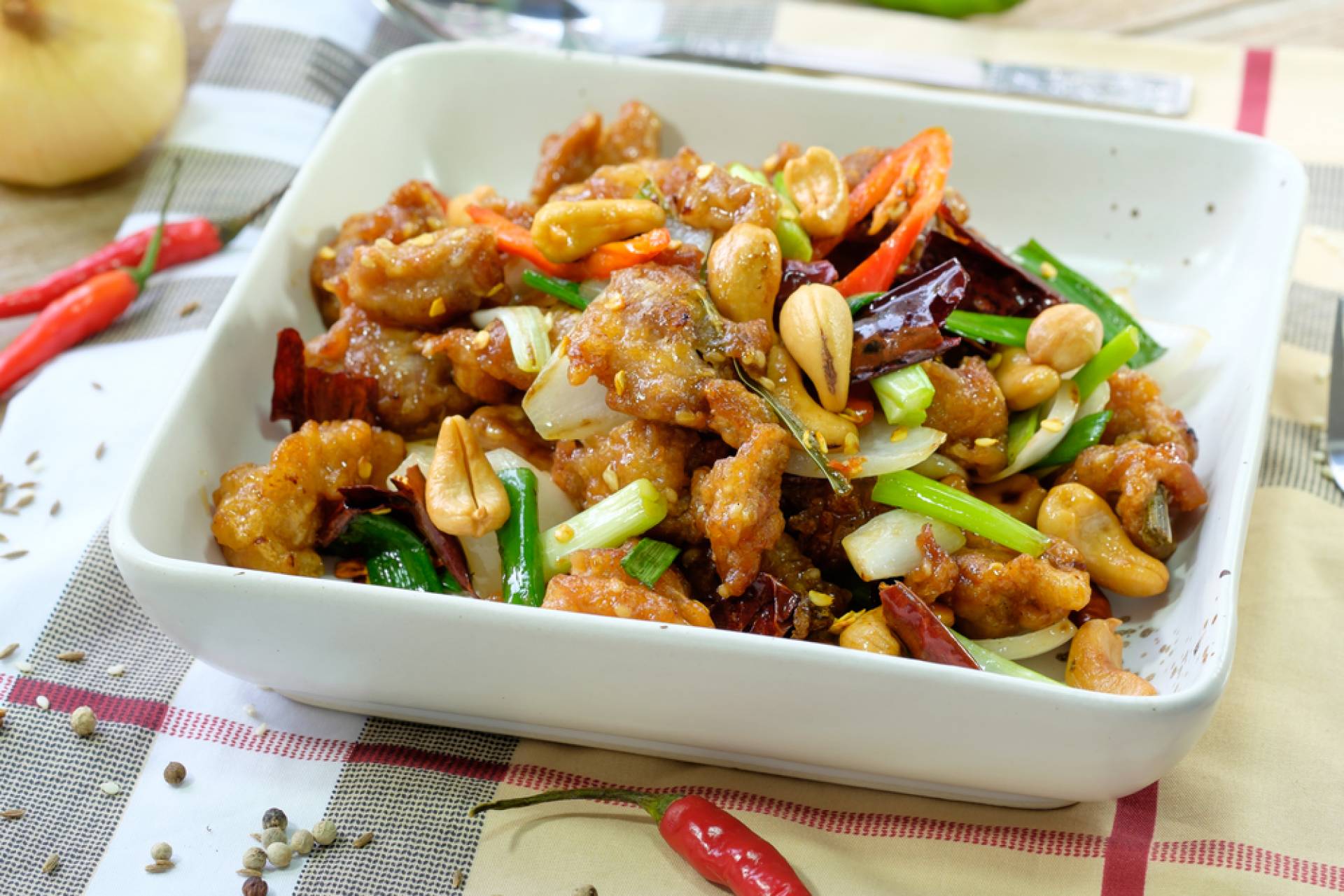 Whole30 Kung Pow Chicken