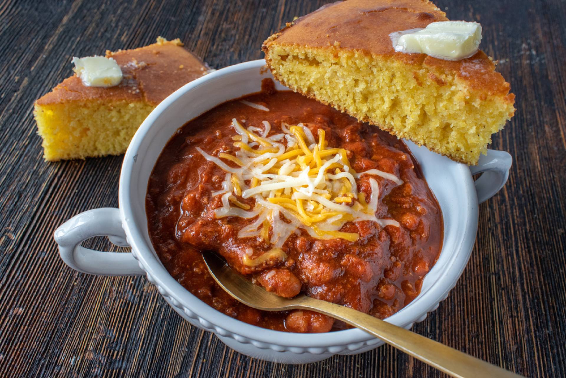 Smoked Steak & Black Bean Chili