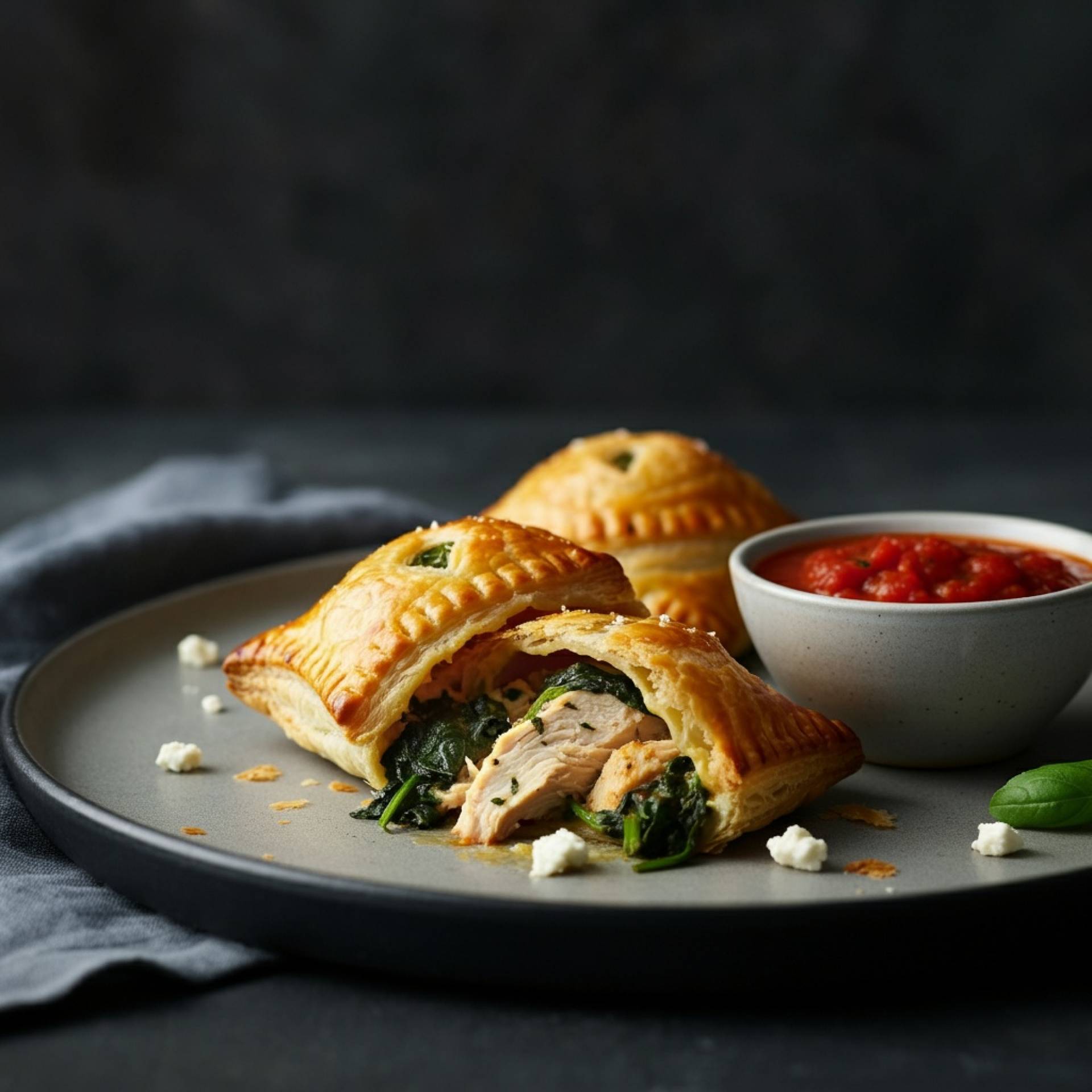 Chicken Puff Pastry Pie