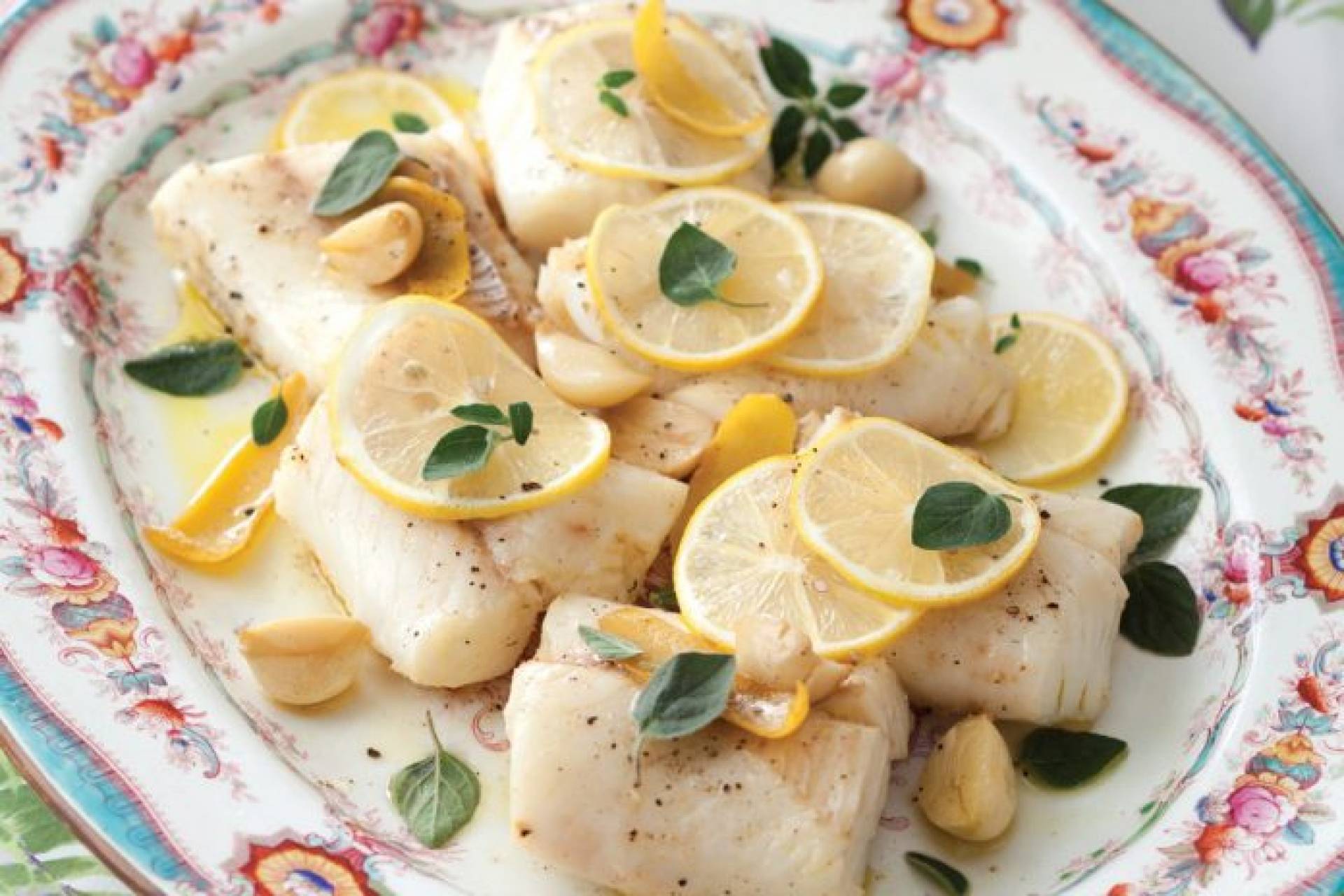 Whole30 Olive Oil Poached Cod