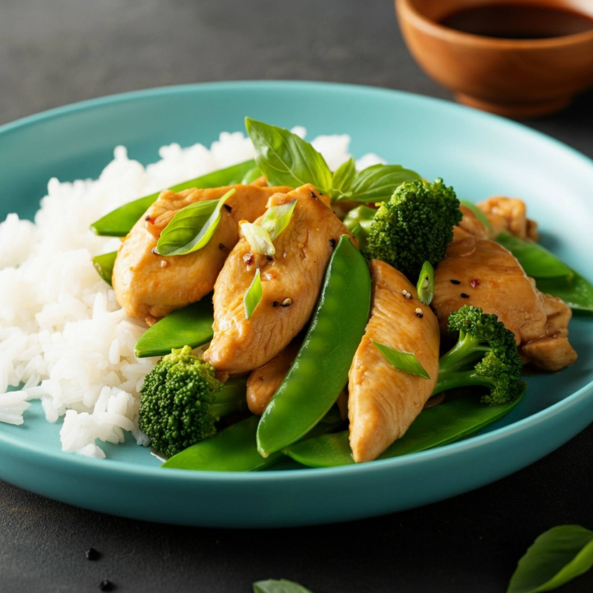 Basil Chicken Stir Fry