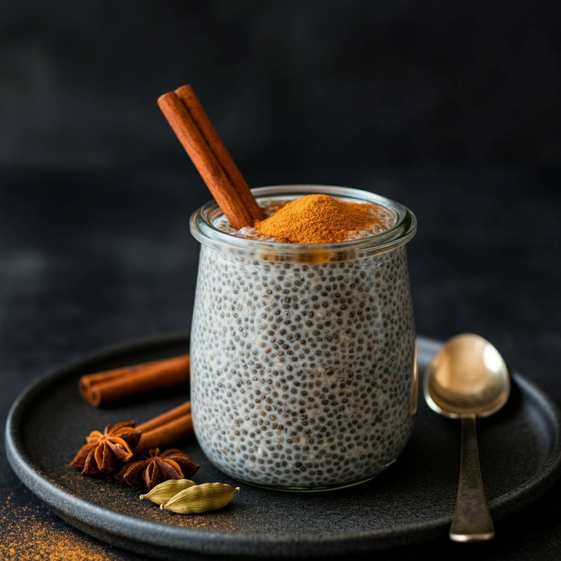 Whole30 Chai Spiced Chia Seed Pudding