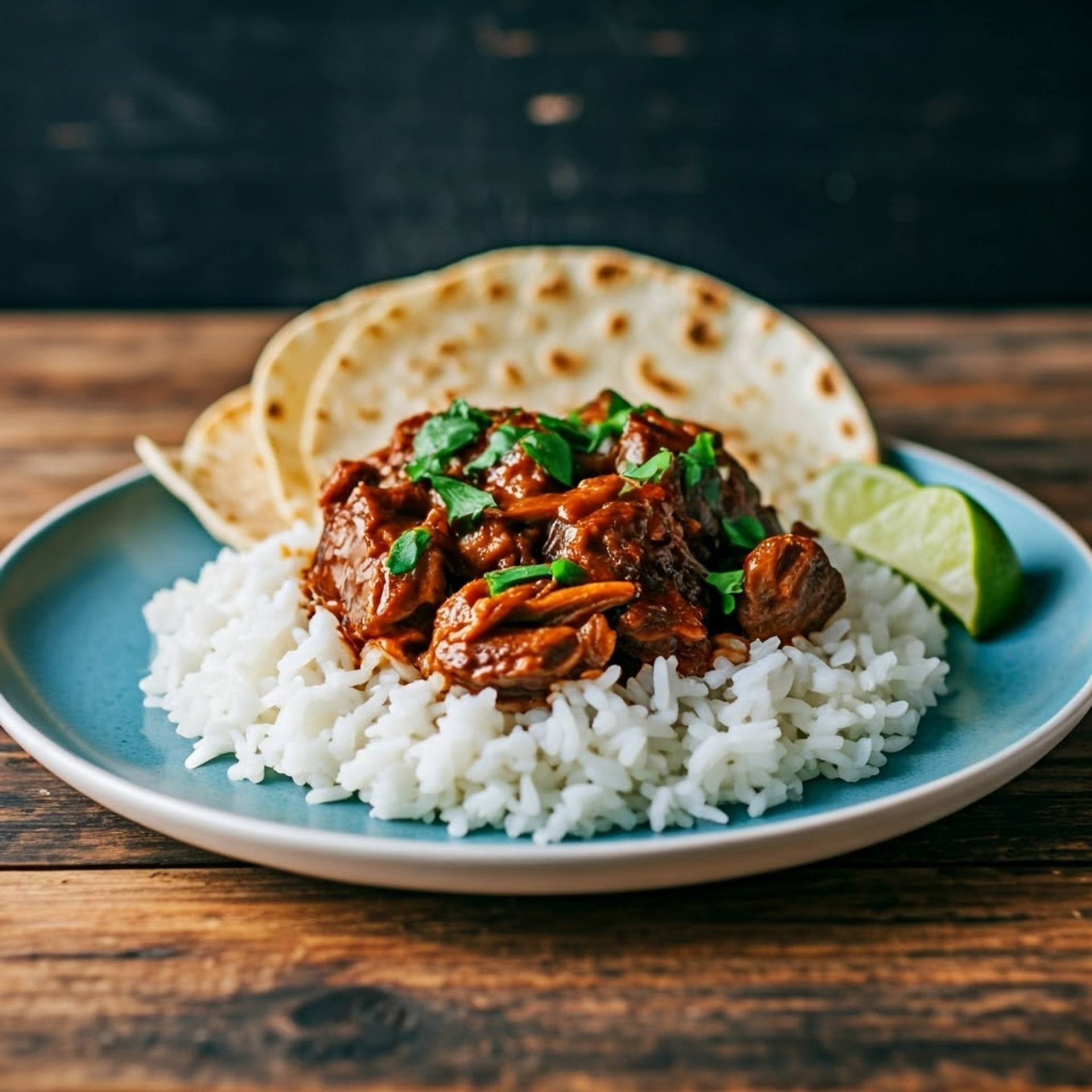 Braised New Mexican Style Pork