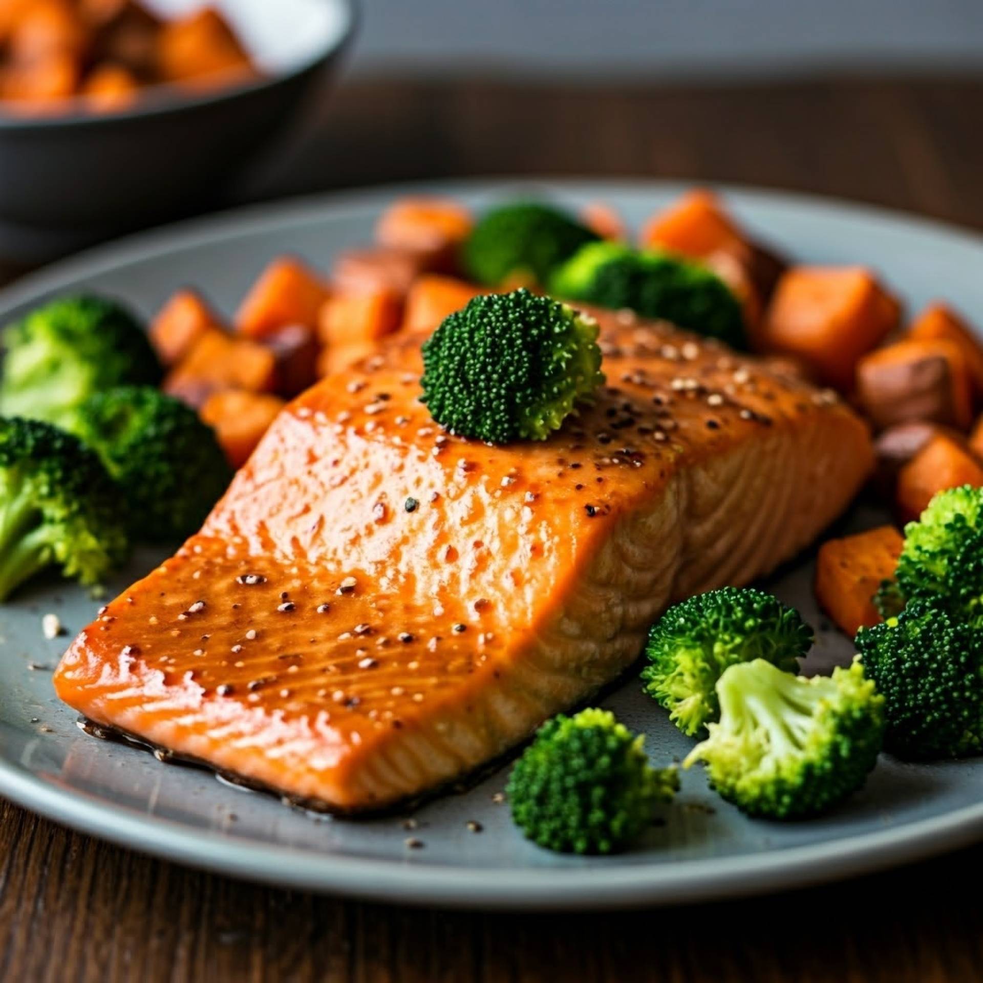 Maple Dijon Salmon