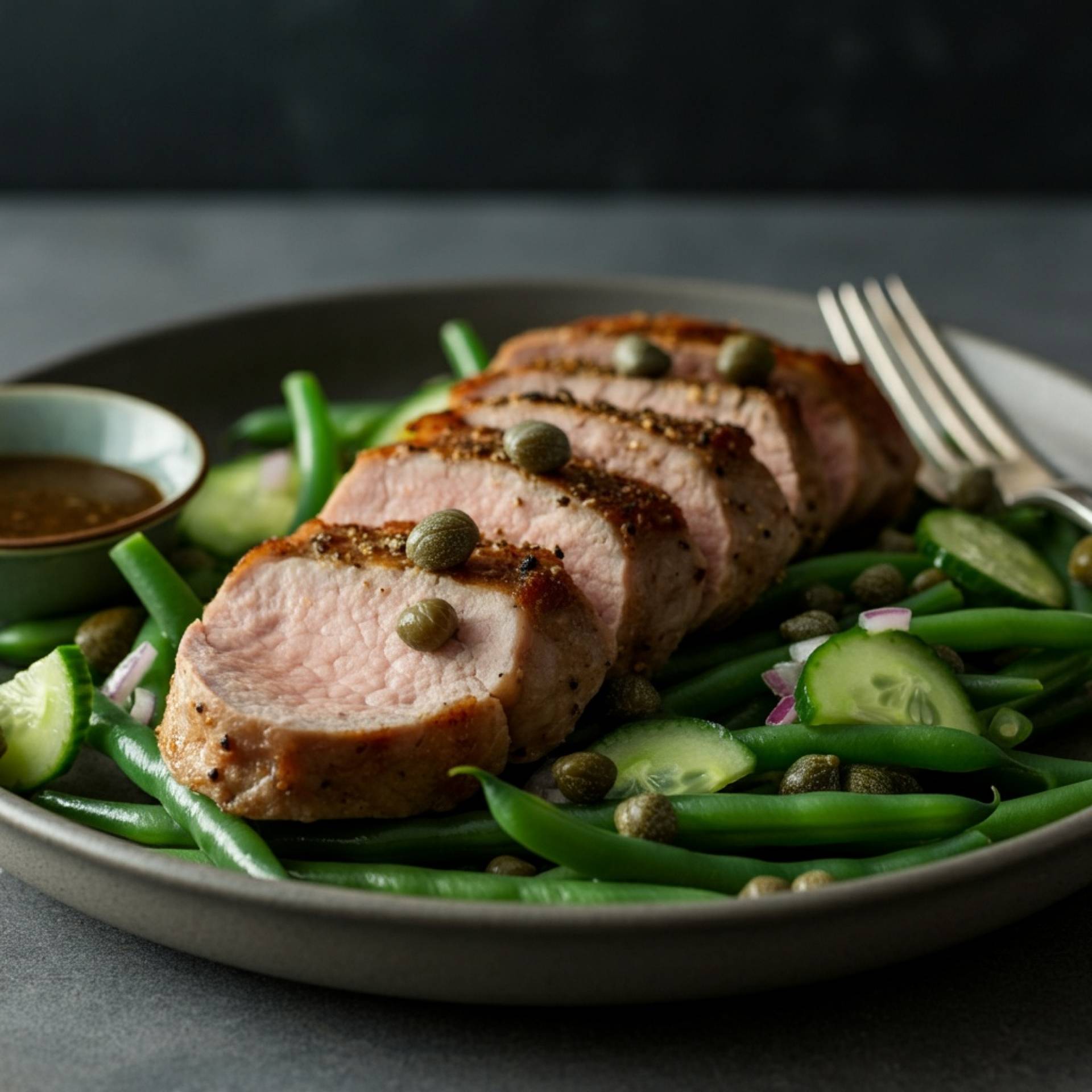 Whole30 Mediterranean Pork Tenderloin