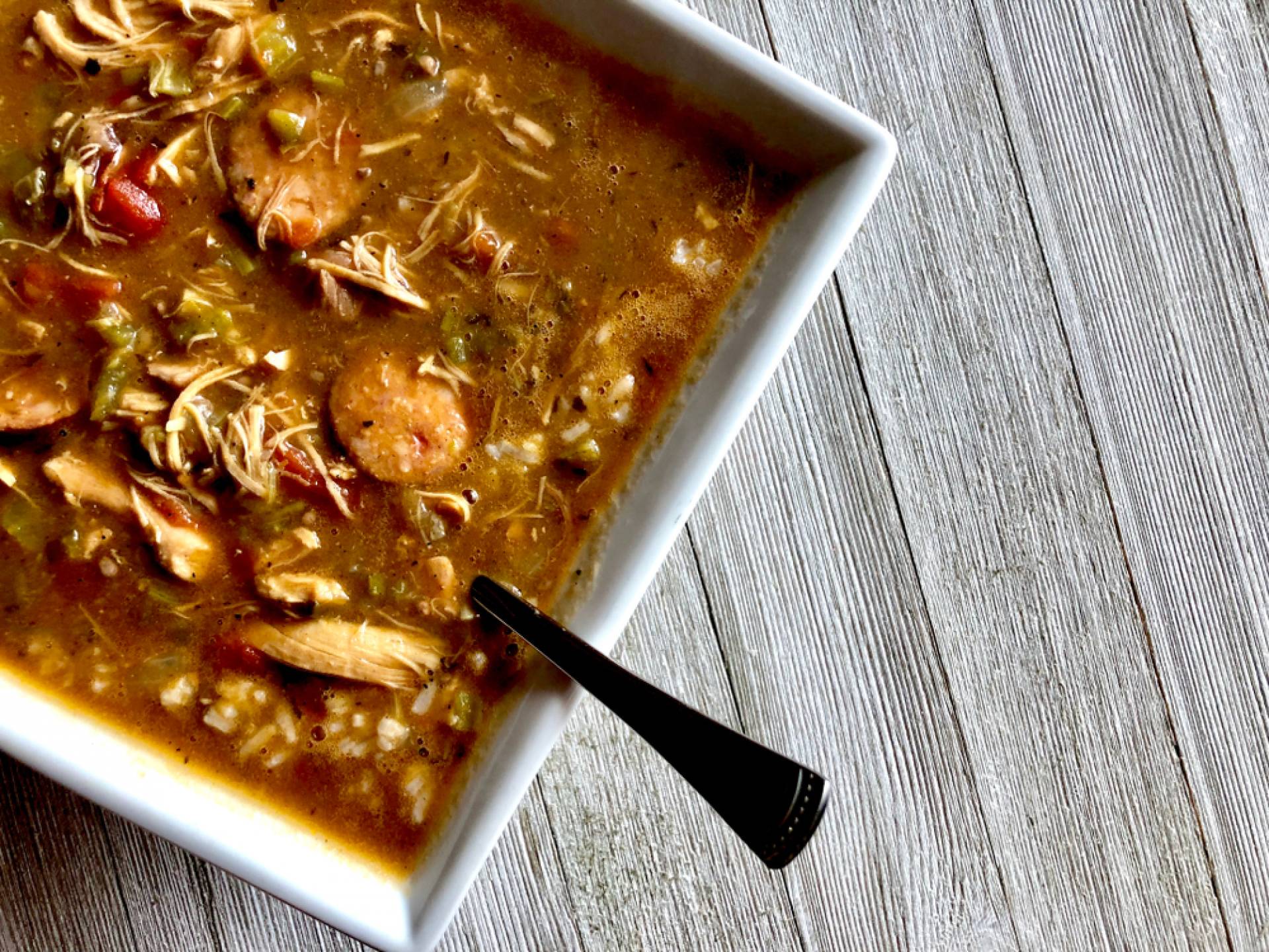 Whole30 Chicken & Sausage Gumbo