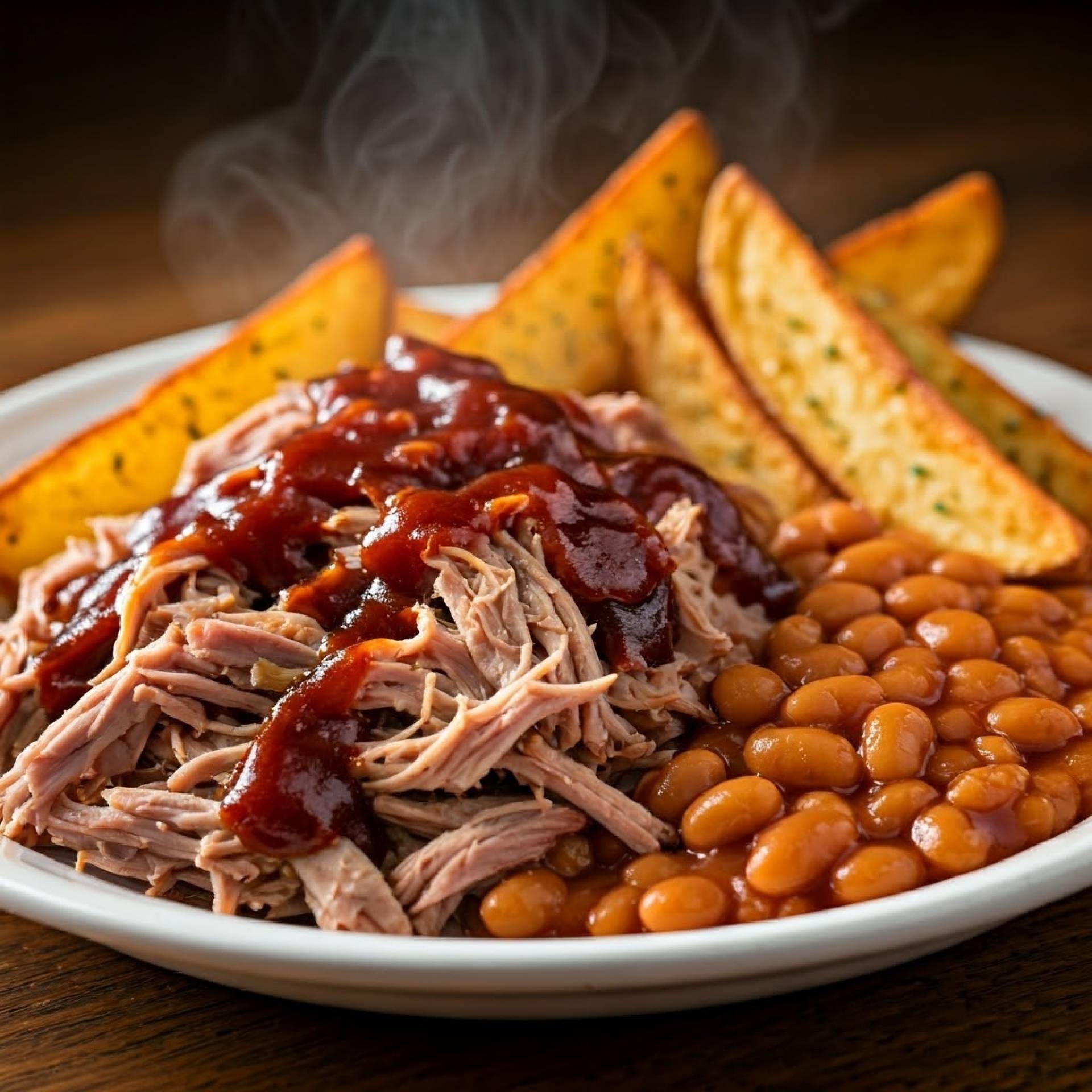 BBQ Pulled Pork Plate