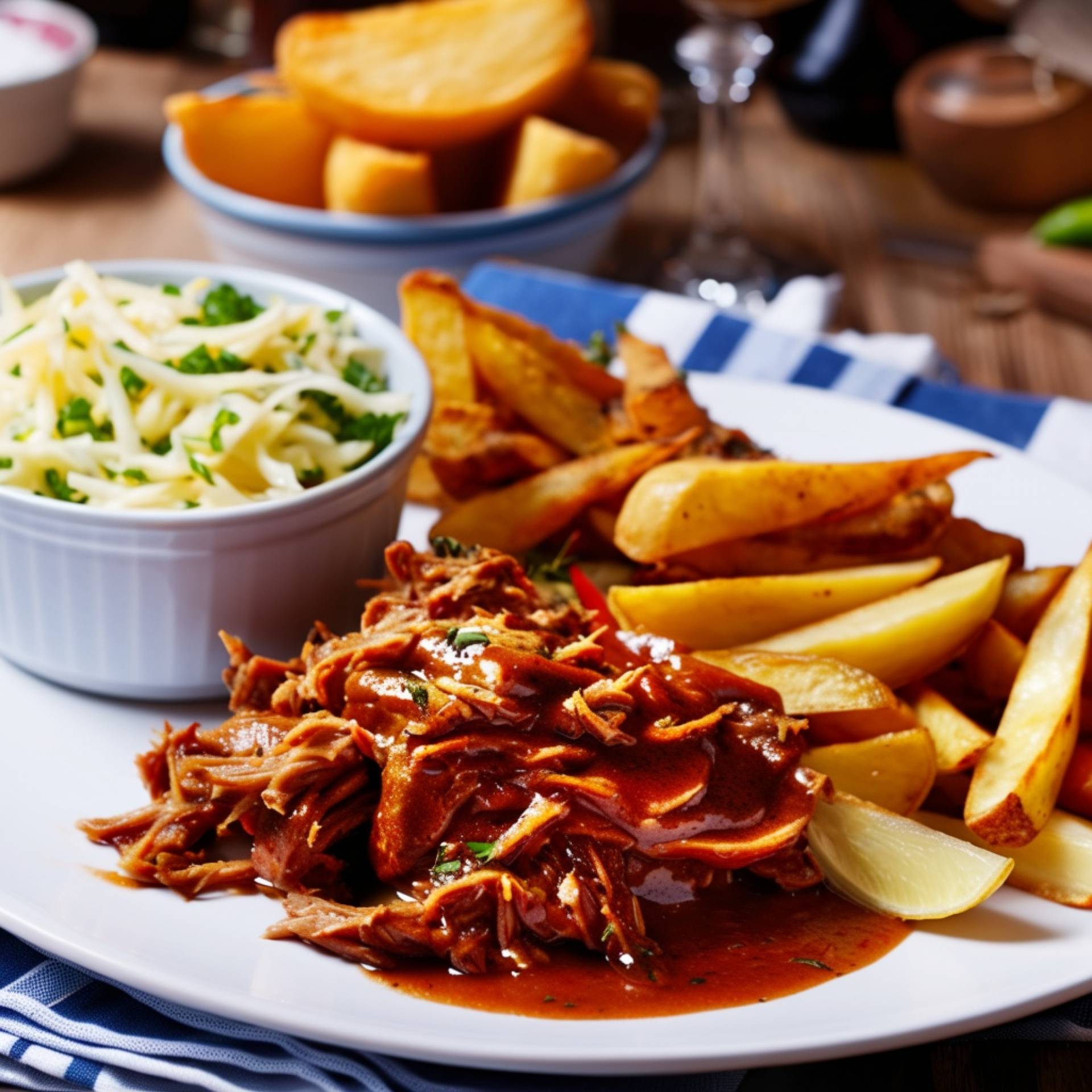 BBQ Pulled Pork Plate
