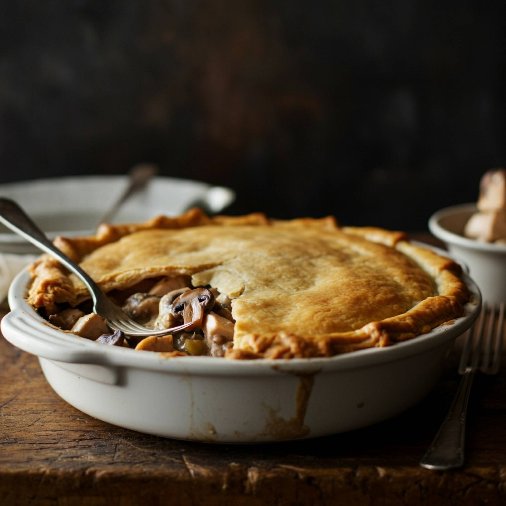 Creamy Dijon Chicken Pot Pie