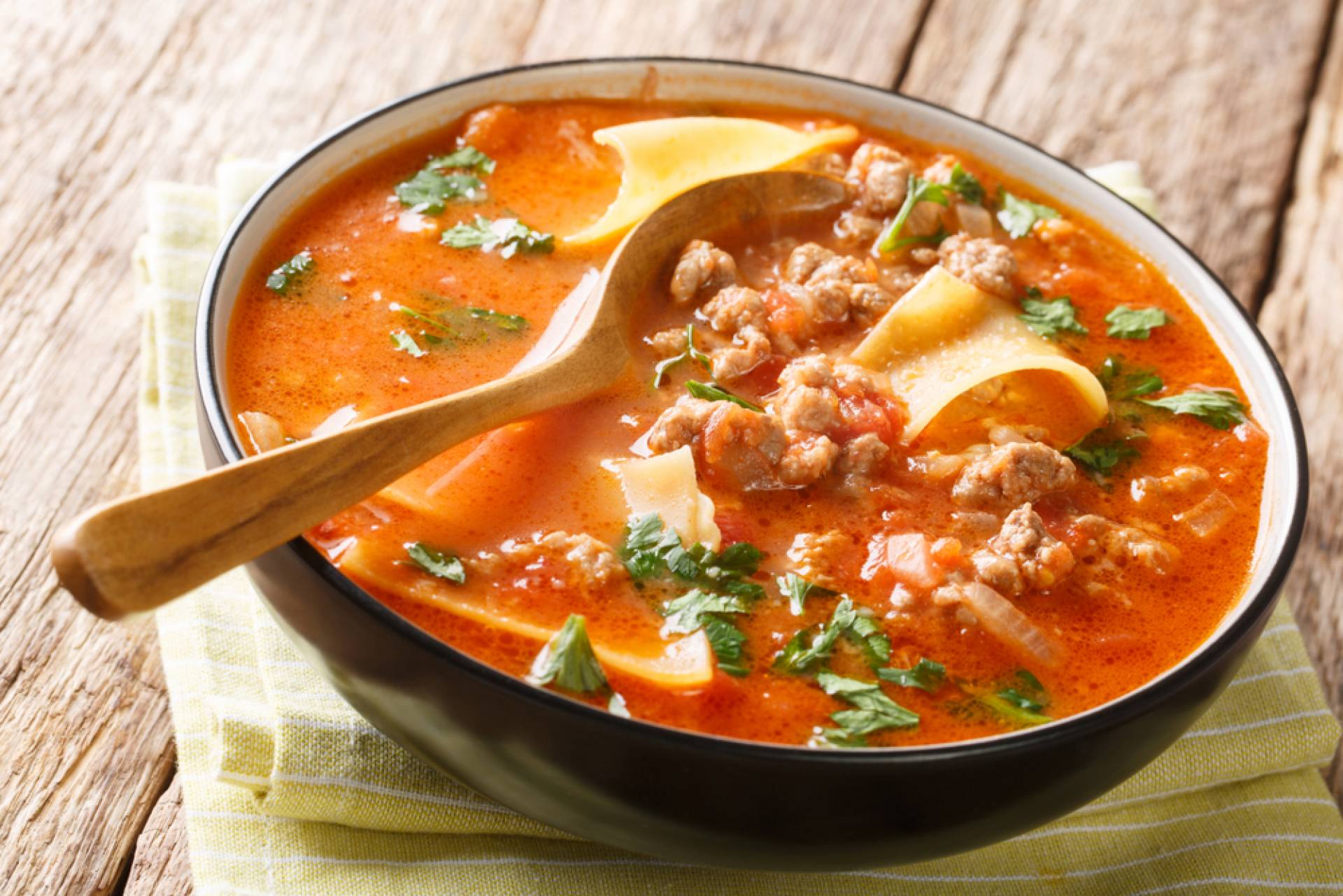 Lasagna Soup