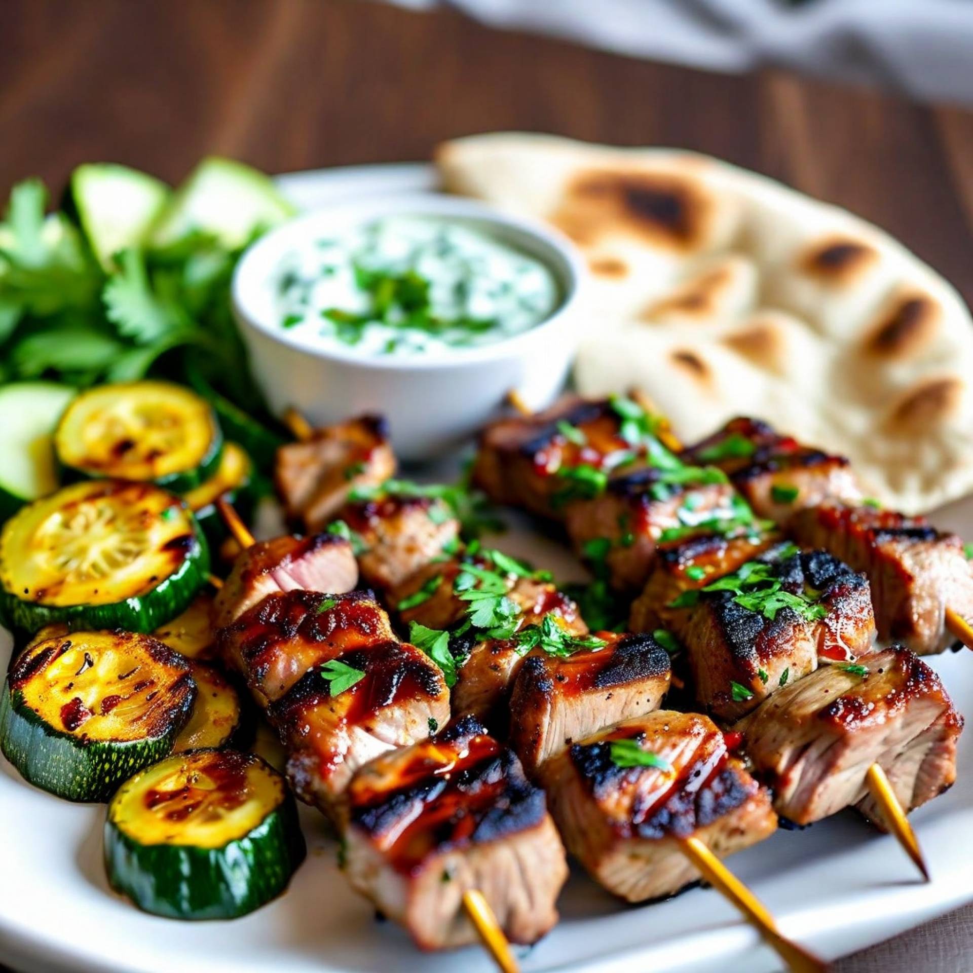 Pork Tenderloin Souvlaki