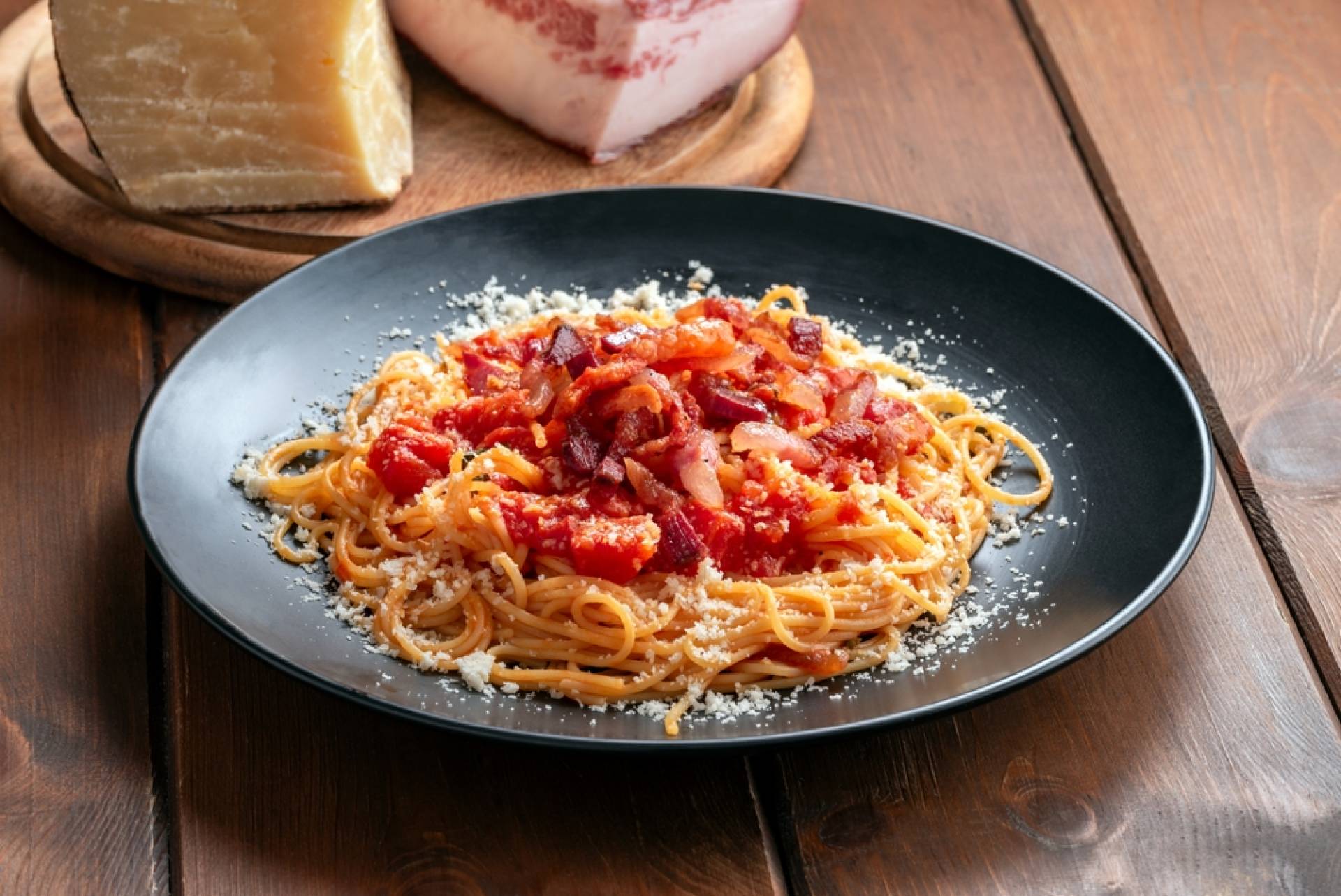 Mindful Meals Spaghetti Amatriciana