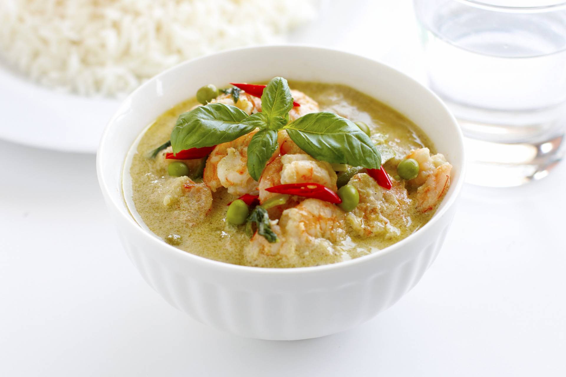 Green Curry Shrimp