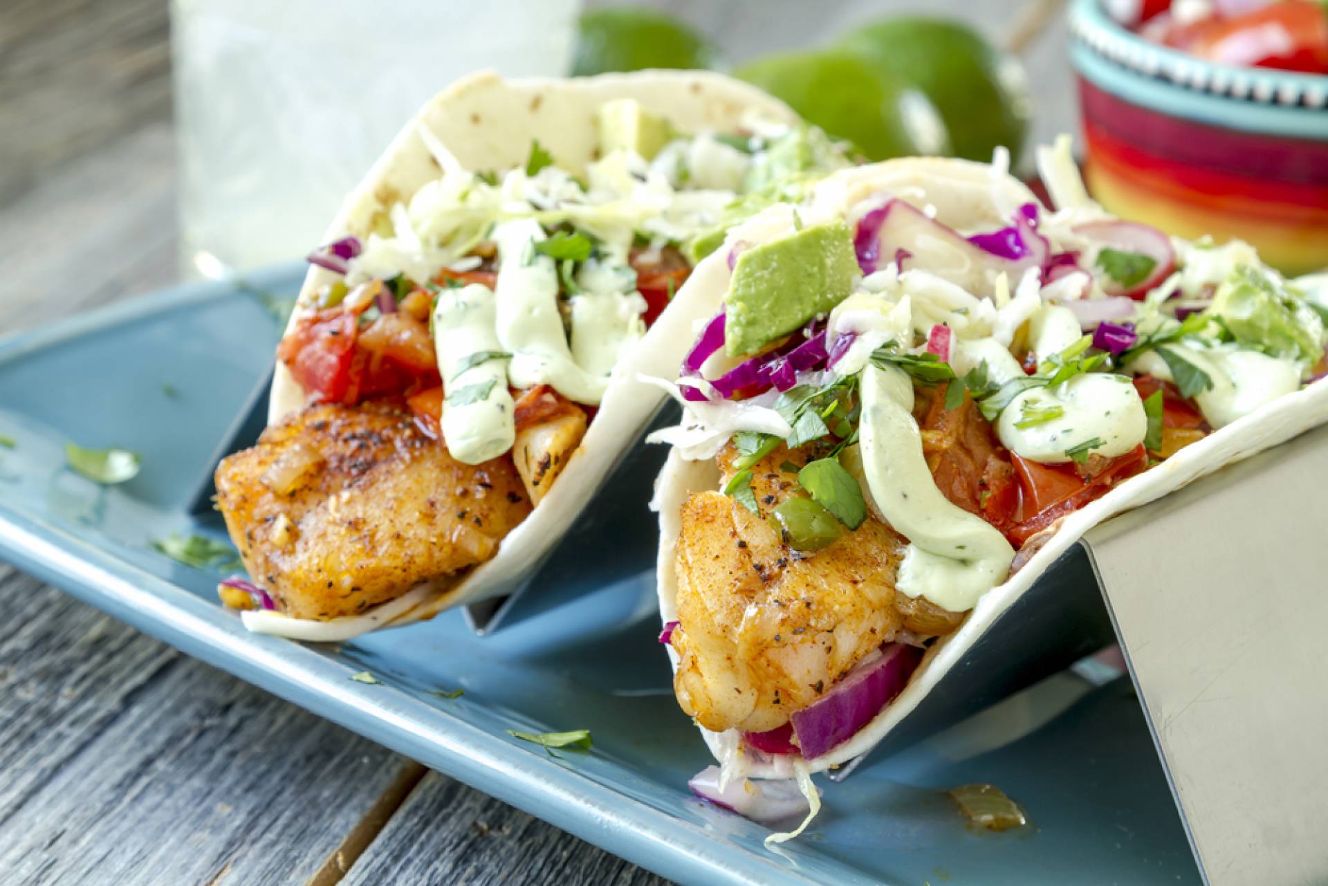 Five Eggs' Grilled Fish Tacos