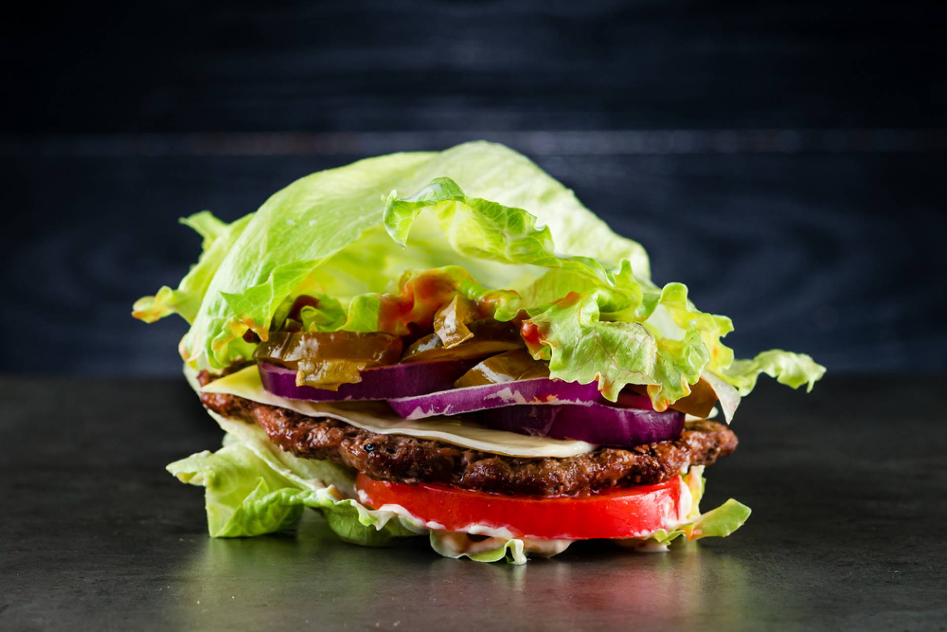 Whole30 Bacon Burger Lettuce Wraps