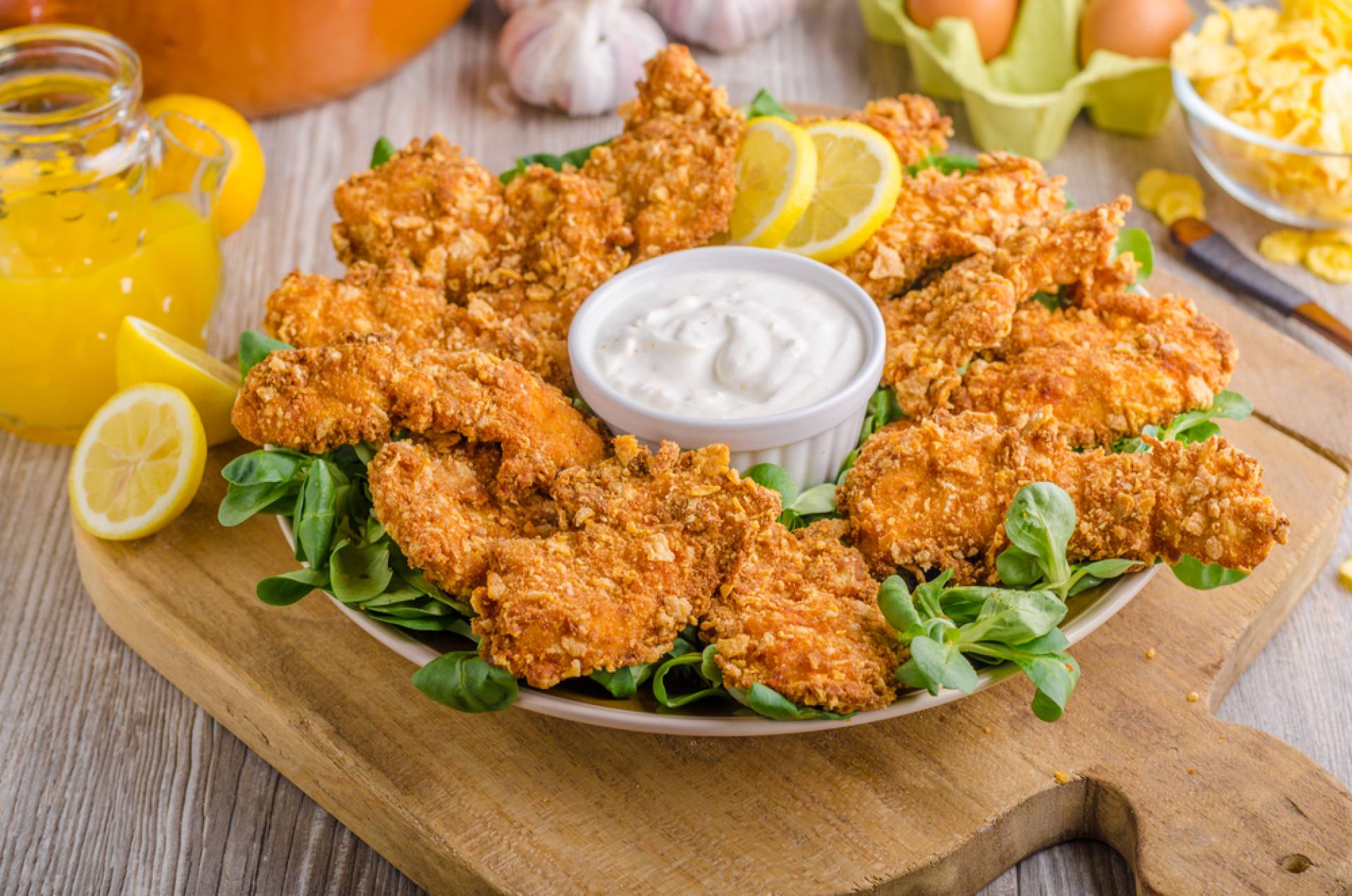 Whole30 Pecan Coconut Crusted Chicken Tenders