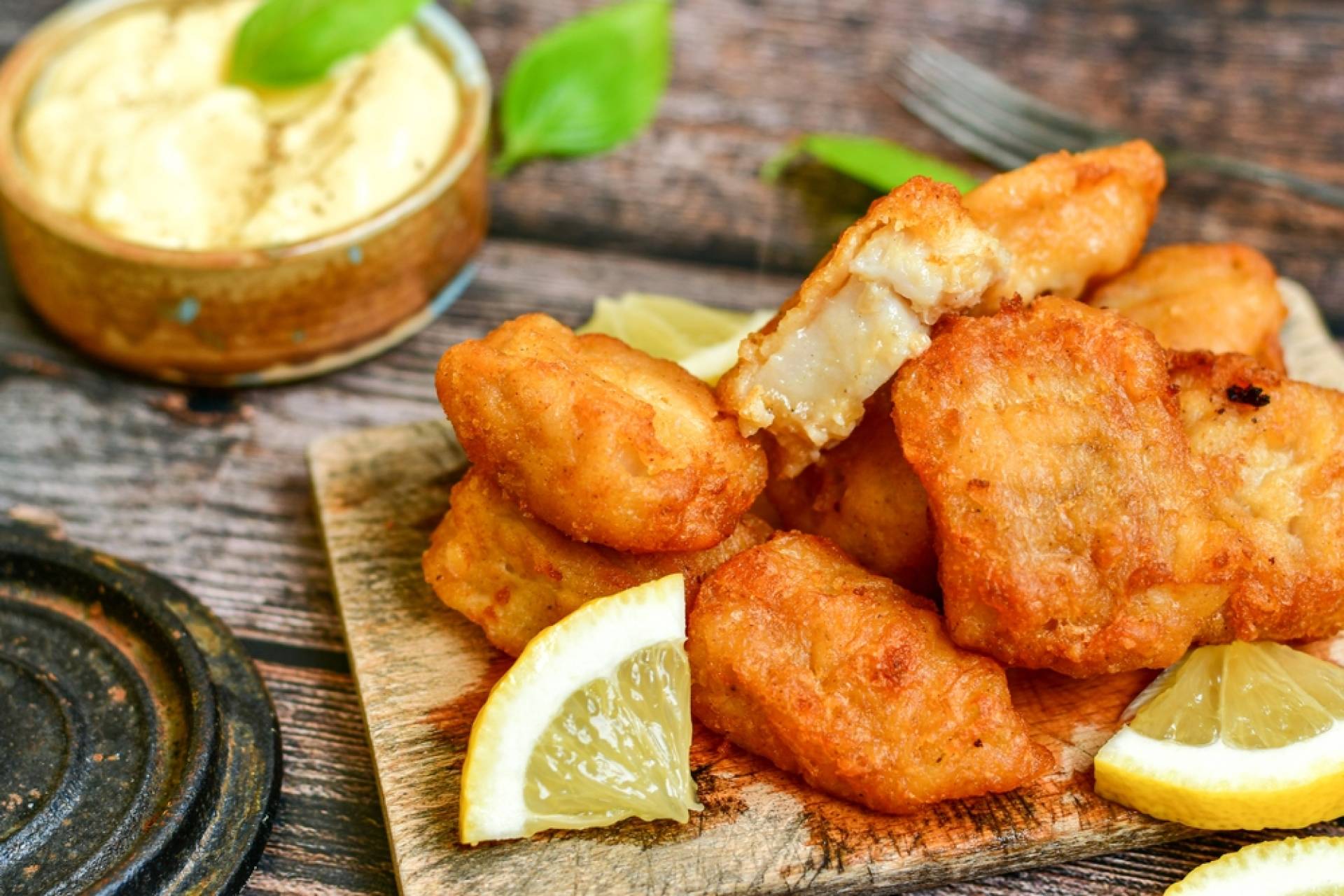 Homemade tempura batter fish and chips recipe